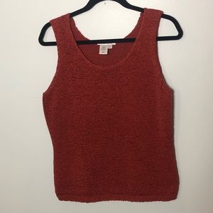 Coldwater Creek woven tank